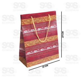 Sacola Estampada Média Coleção Arabesco 192-M