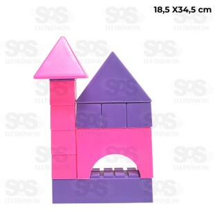 Blocos de Montar Castelo Criativo Mini Toys 6020