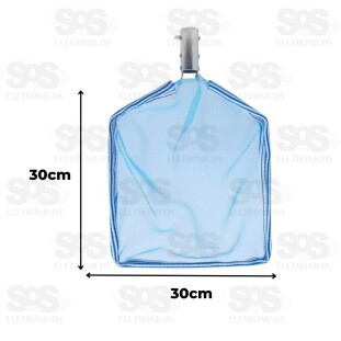 Peneira Com Rede De Nylon Sem Cabo Para Piscina 