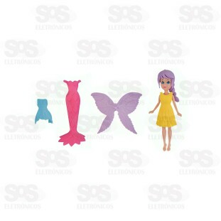 Boneca Fashion Com Acessórios Pica Pau PI4091