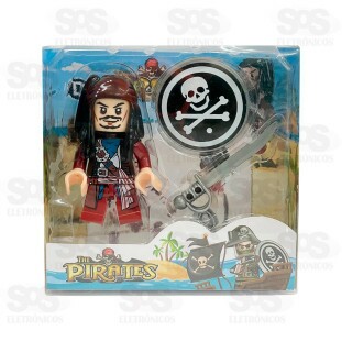 Boneco De Montar Coleção The Pirates Toy King TK-AB7983