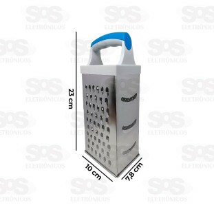 Ralador De Legumes 9 Polegadas Inox Caerus CRS-2842