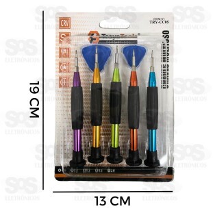 Jogo De Chaves Multiuso TroyaTools TRY-CC05