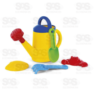 Regador De Praia 4 Acessórios Poliplac 6082