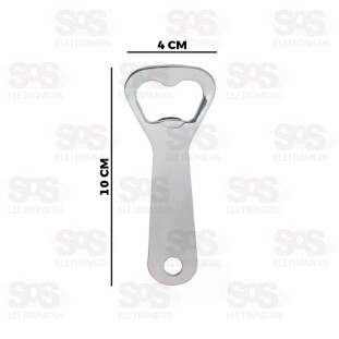 Abridor De Garrafas Padrão Inox SQ-4346