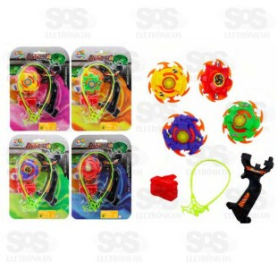 Beyblade Pião Ciclone Toy King TK-2024