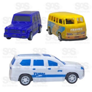 Veículos De Fricção 6 unidades Toy King TK-AB2463