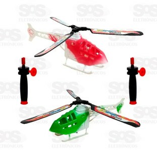 Super Helicóptero À Corda Toy King TK-AB3989