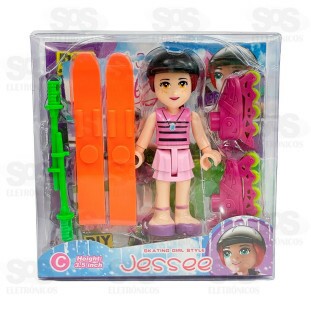 Boneca De Montar Coleção Lovely Elyes Toy King TK-AB7990