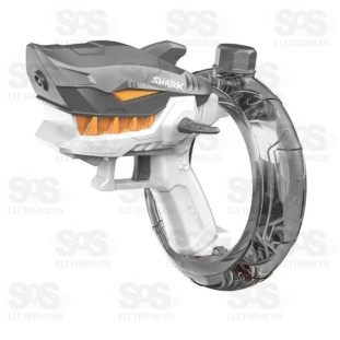 Arma Brinquedo de água Tubarão Elétrica Recarregável BJG00010