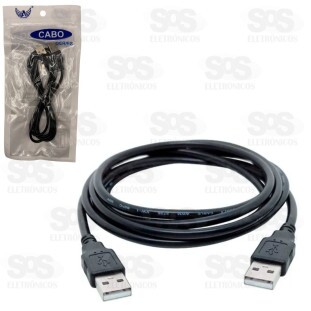 Cabo USB Macho x Macho 1.2m UU-01