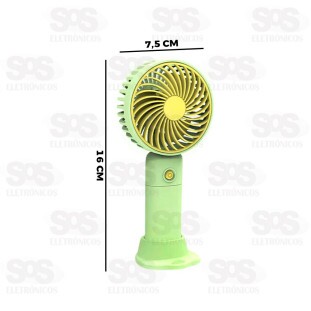 Ventilador Portátil De Mão Com Suporte BRQ-VP-01