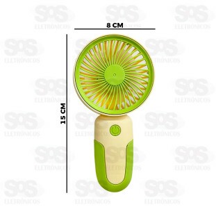 Ventilador Portátil De Mão 3 Velocidades BRQ-VP-17