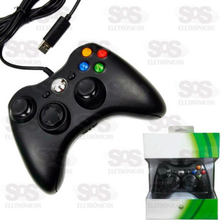 Controle Para Xbox 360 Com Fio