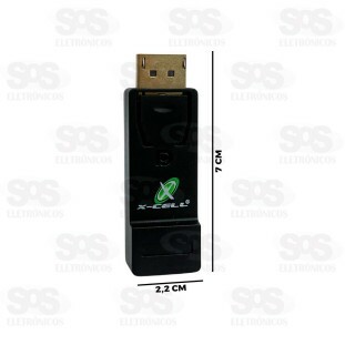 Adaptador Displayport Macho x HDMI Fêmea X-Cell XC-ADP-26