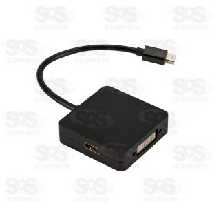 Cabo Adaptador Mini Displayport Para HDMI/DVI/VGA X-Cell XC-ADP-27