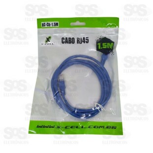 Cabo De Rede 1.5 Metros RJ45 X-cell XC-CR-1.5M
