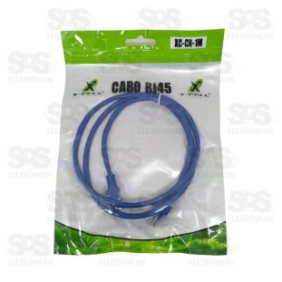 Cabo De Rede CAT5 LAN 1 Metro X-Cell XC-CR-1M
