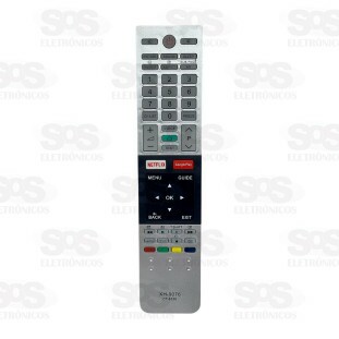 Controle Remoto Toshiba Smart Netflix/Google Play XH 9076