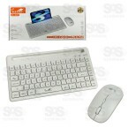 Kit Teclado e Mouse Sem Fio Slim Eletromex EL-2117