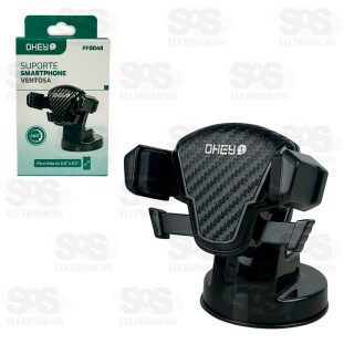 Suporte De Celular 8.3 Polegadas Com Trava Automática Ohey FF0048