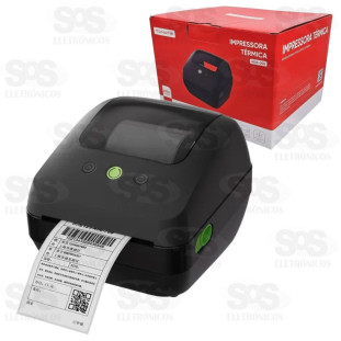 Impressora Térmica USB 203DPI 15x10cm  Tomate  MDK-008