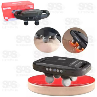 Massageador Multifuncional 4 Pontos 9 Modos Tomate AM-026