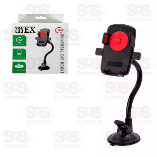 Suporte Articulável Automático Com Ventosa Mex C-1023