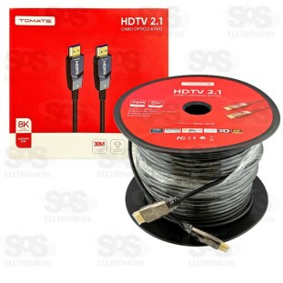 Cabo HDMI 2.1 30mts 8K (Fibra Óptica) Tomate MHD-8430