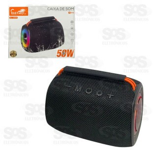 Caixa De Som 50W IPX4  Eletromex EL-1099