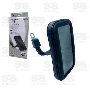 Suporte de Celular e GPS Para Moto Até 6.3 Polegadas Caerus 1264