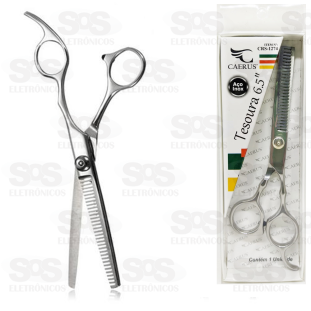 Tesoura Dentada Para Cabelos 6,5" Caerus CRS-1274