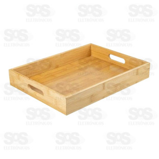 Bandeja Multiuso Bambu 33x22cm TOP1423