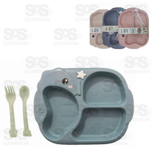 Kit Papinha Baby 3 Peças Top Util TOP1474