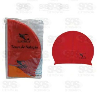 Touca De Natação de Borracha Cores Variadas Caerus 1480