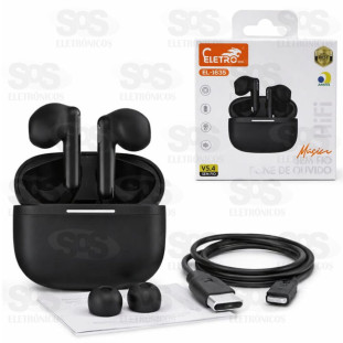 Fone de Ouvido Bluetooth  Eletromex EL-1635