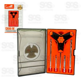 Kit Chave 6 Peças Estrela Ninja Eletromex EL-1712