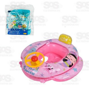 Boia Inflável Baby Bote Com Buzina Caerus CRS-1962