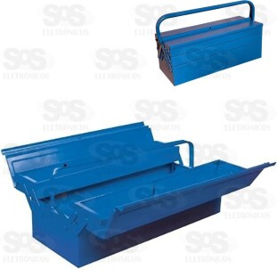 Caixa De Ferramentas de ferro 7  Divisâo Luatek LWJ-1973