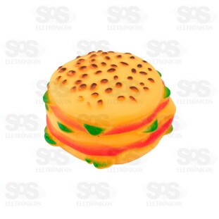 Mordedor Hambúrguer Para Cachorro TOPET0014