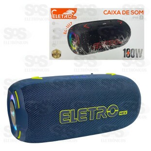 Caixa De Som 100W Resistente À Água Eletromex EL-1117
