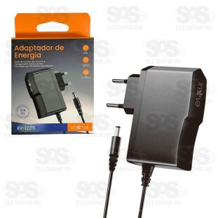 Fonte 12V/3.1A Plug P4 Bivolt Inova KV-12215