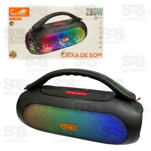 Caixa De Som 200W Resistente À Água Eletromex EL-1140