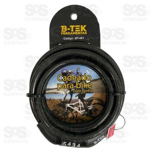 Cadeado Bicicleta Com Segredo BT-441