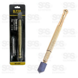 Cortador de Vidro Com Reservatório B-Tek BT-425