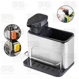 Dispenser de Sabão Aço Inoxidável B-Max BM-F1148