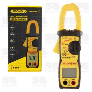 Alicate Amperímetro Digital Altomex GJ-109