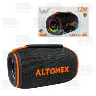 Caixa De Som 15W Resistente À Água Altomex AL-9992