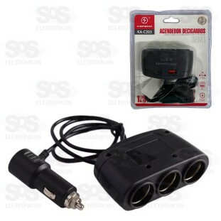 Acendedor De Cigarros Com USB e PD Kapbom KA-C205