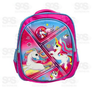 Mochila Pequena Infantil Modelos Variados MD-12853/MD-12855